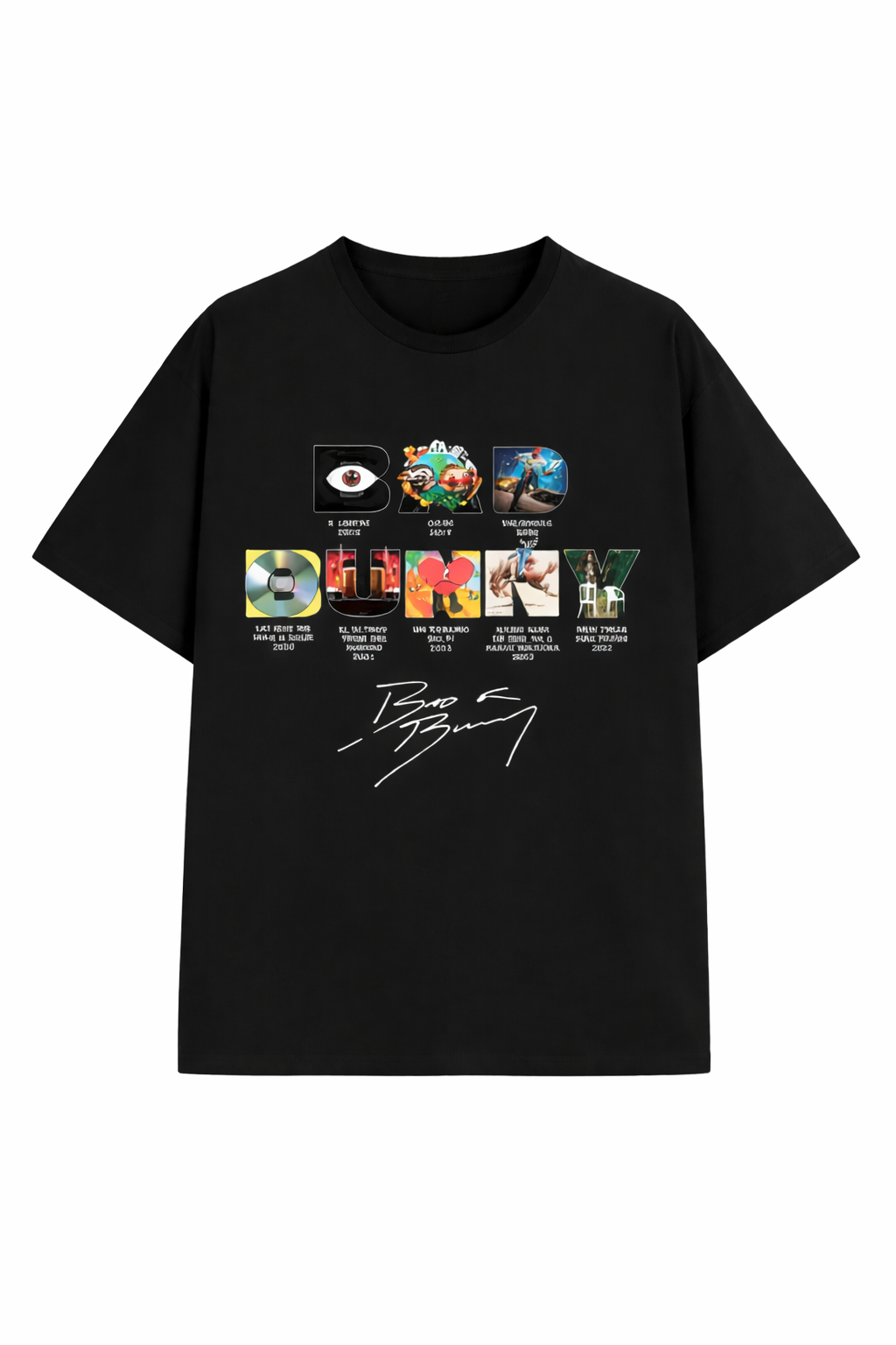 Discografía-Camiseta manga CORTA